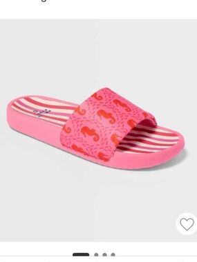 Roller Rabbit  Women’s Seahorse Slide Sandals. Pink. 9/10.Roller Rabbit byTarget